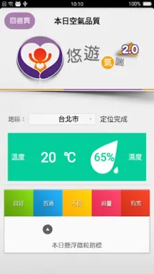 悠遊氣喘 android App screenshot 2
